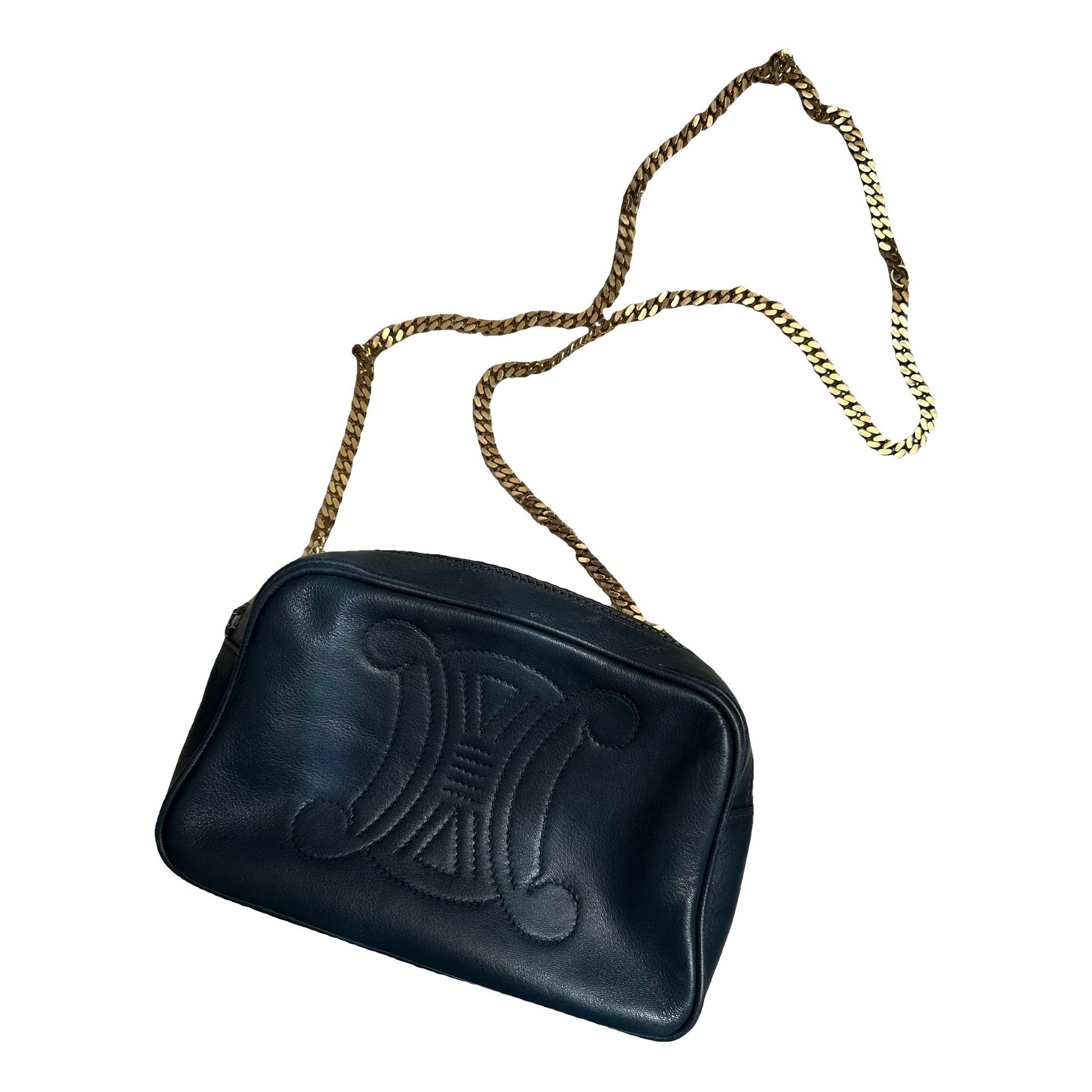 Leather crossbody bag