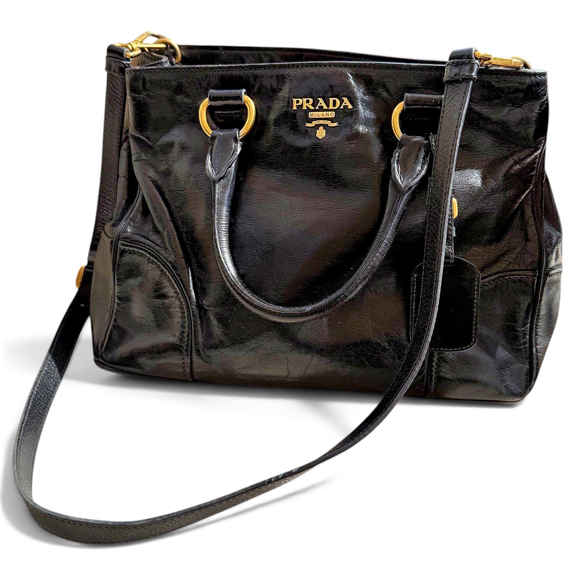 Galleria leather handbag