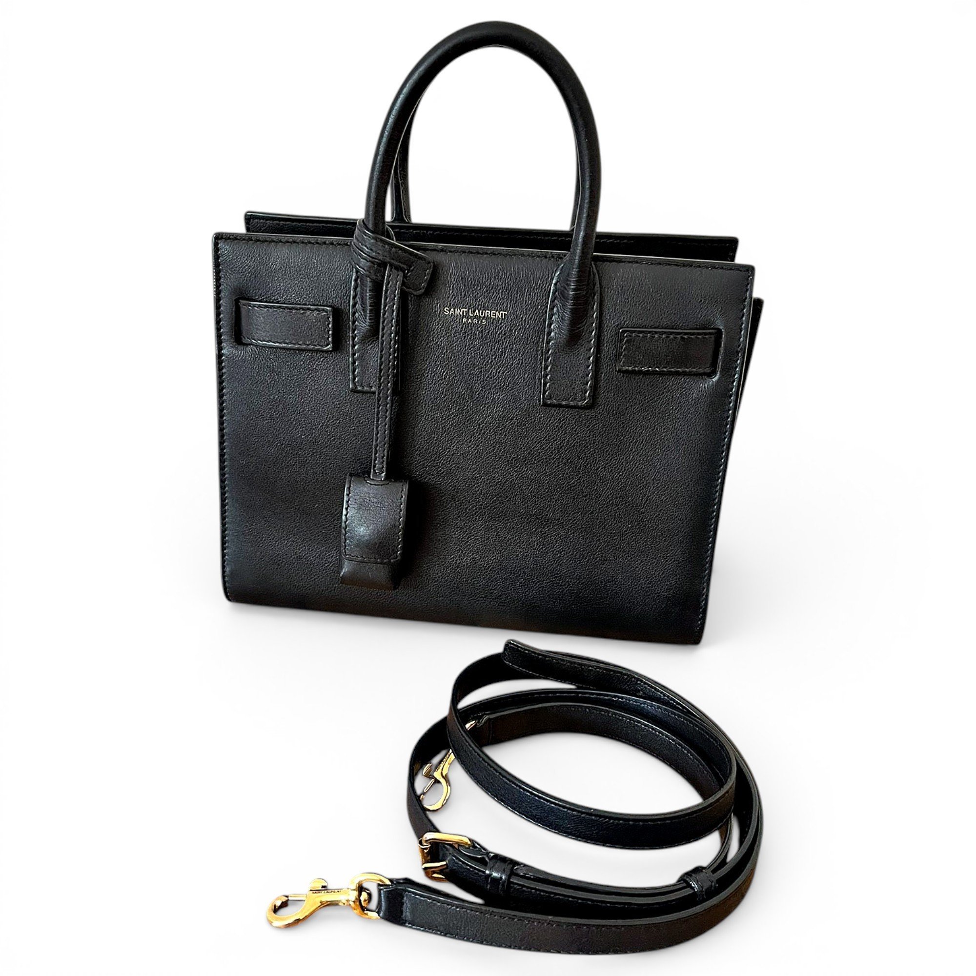 Sac de Jour leather tote