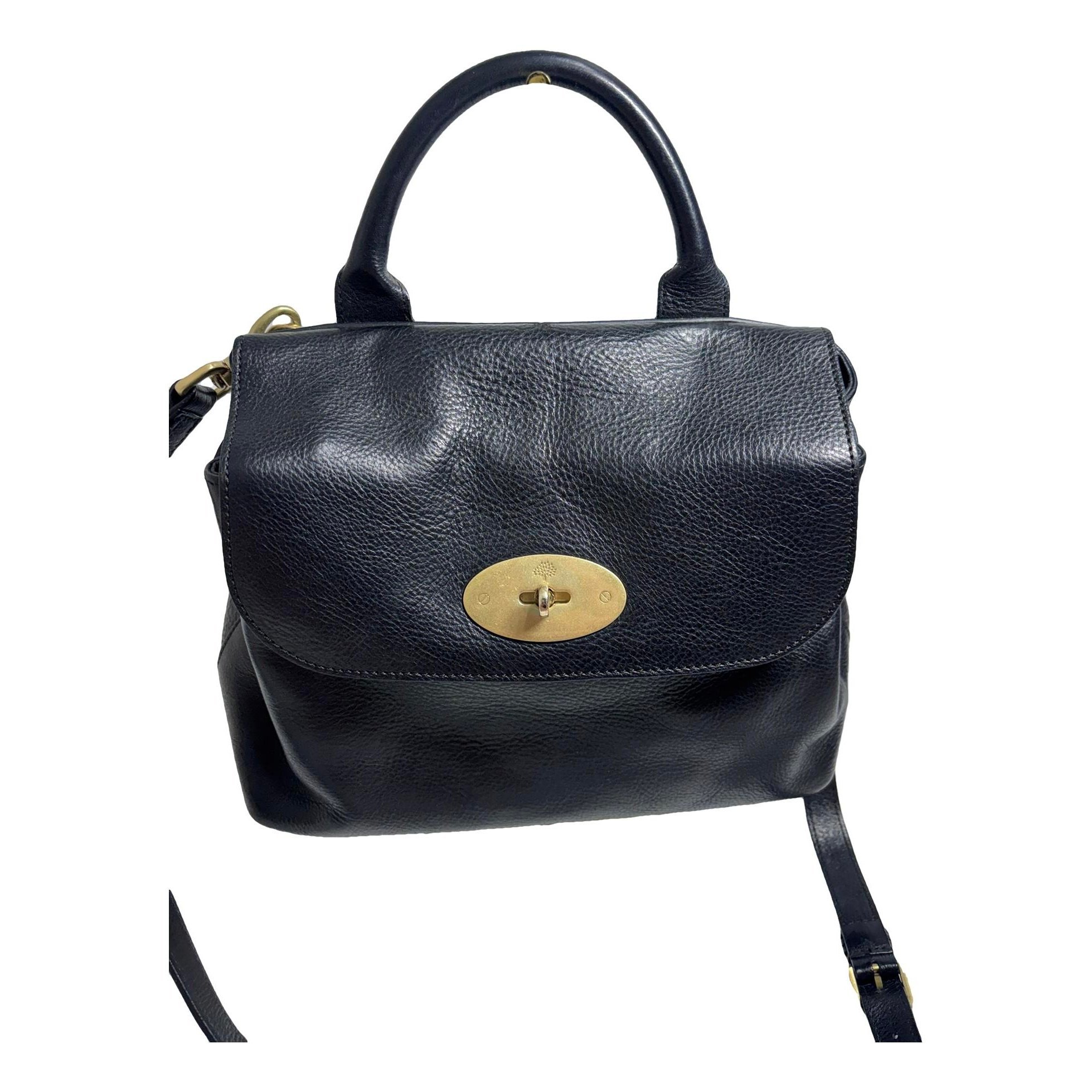 Leather crossbody bag