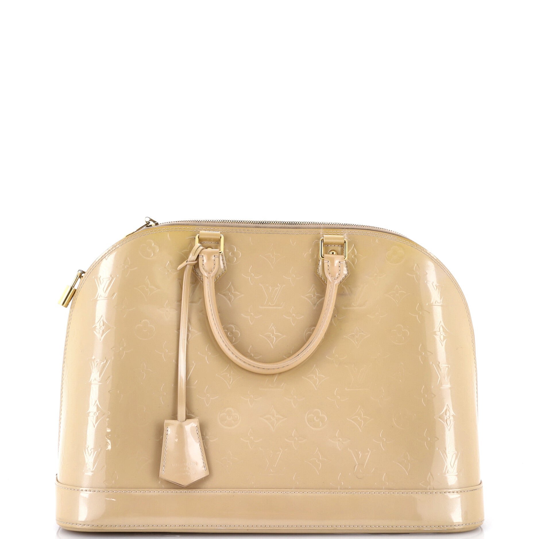 Alma Handbag Monogram Vernis GM