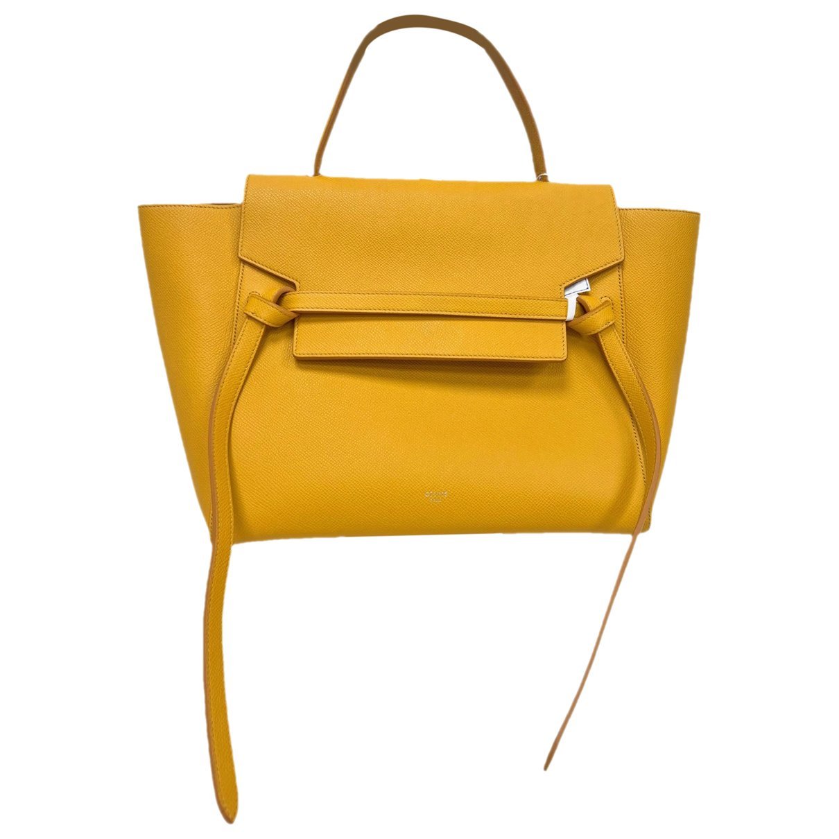 Belt leather handbag