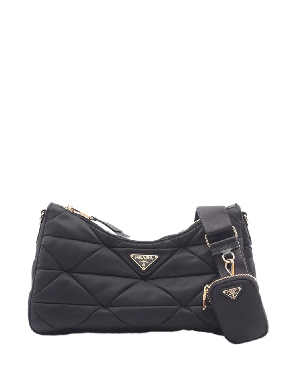 2013-2026 Large Padded Re Nylon crossbody bag