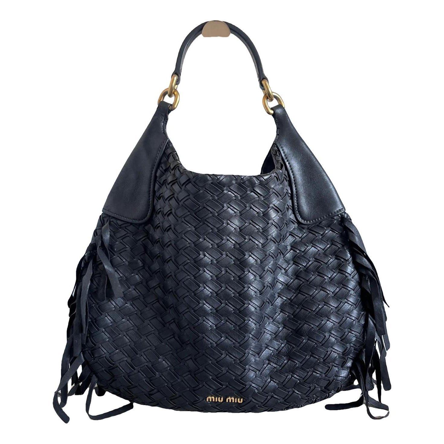 Leather handbag