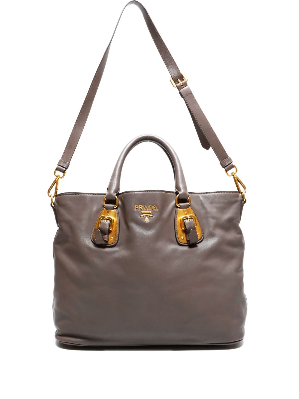2010s leather tote bag