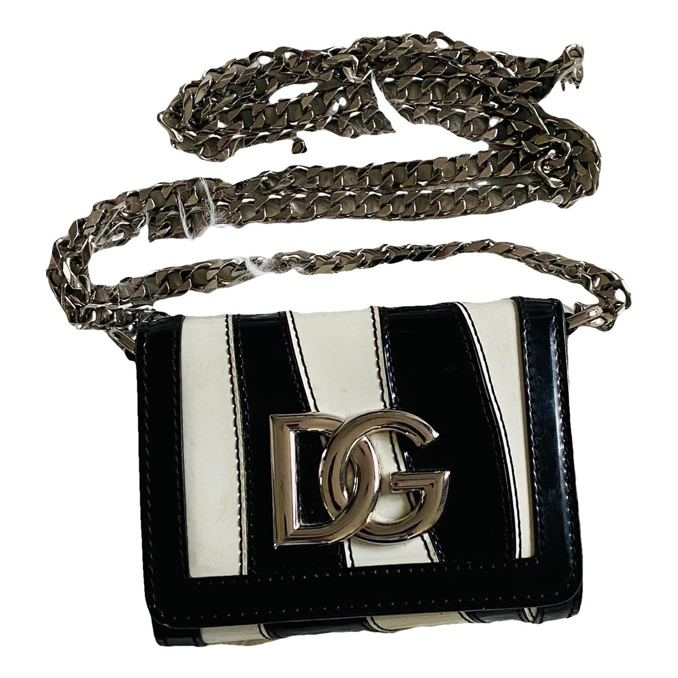 Dolce & Gabbana DG Girls patent leather crossbody bag
