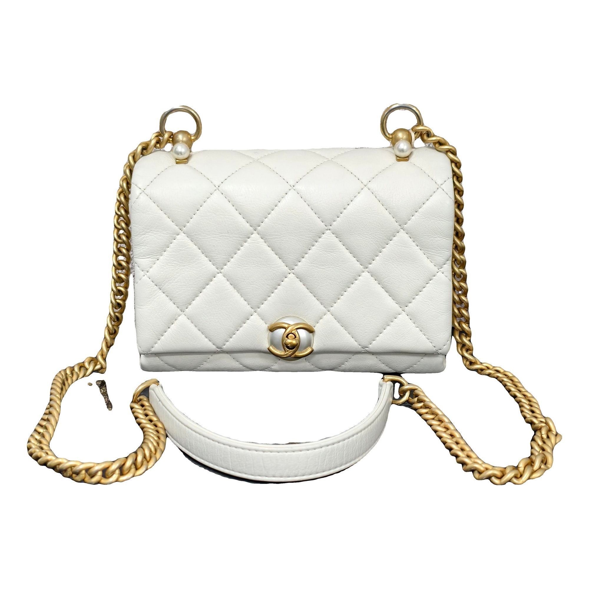 Pearl Bag leather crossbody bag