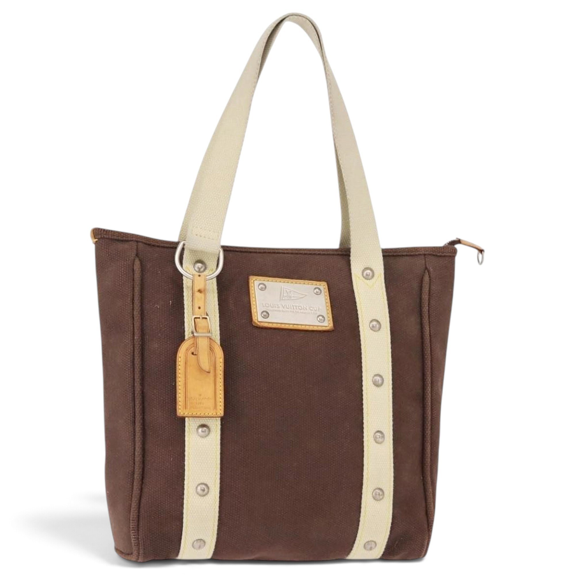 Antigua leather tote