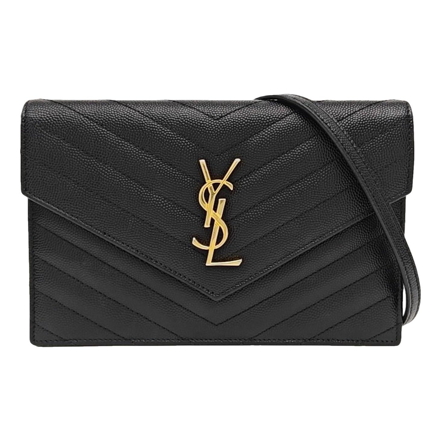 Baby monogramme leather handbag