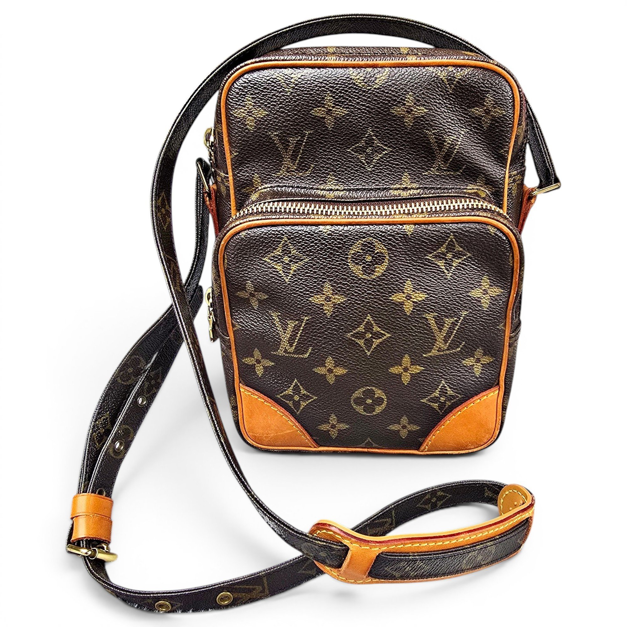 Louis Vuitton Amazon leather crossbody bag