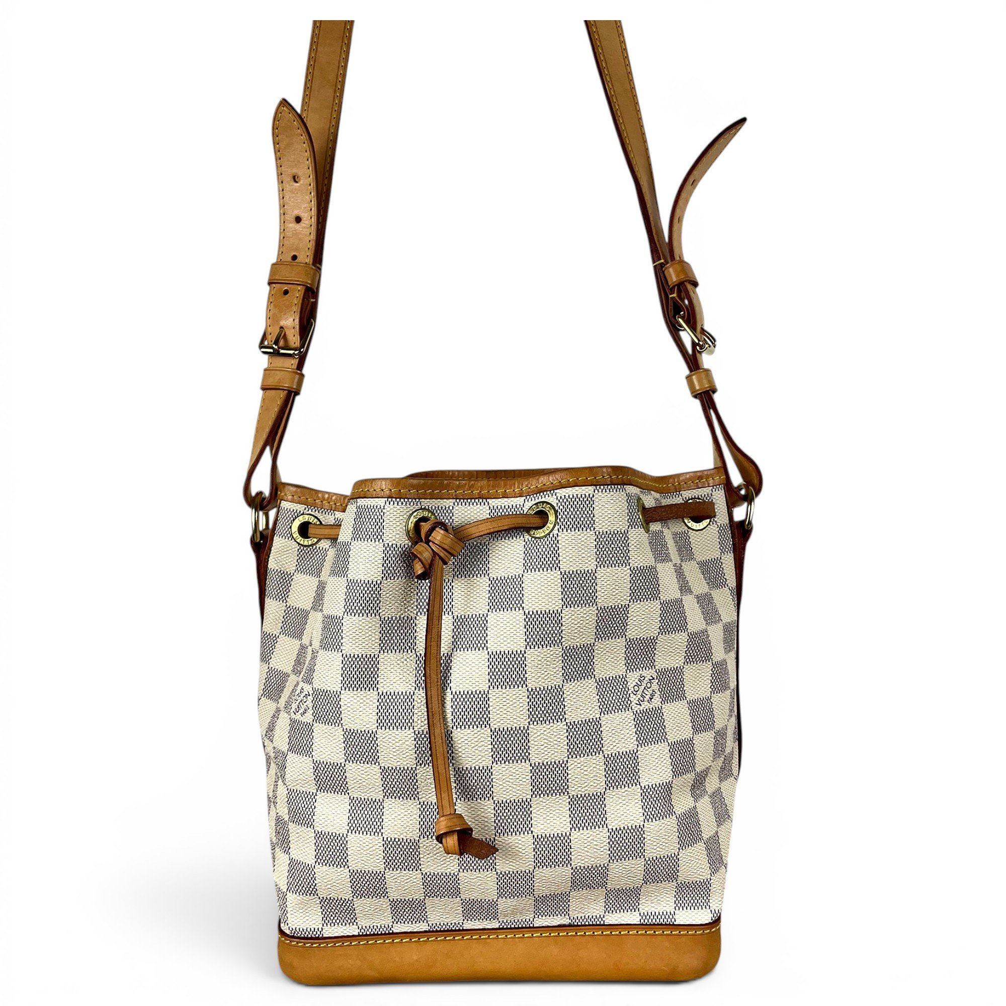 Noé leather crossbody bag