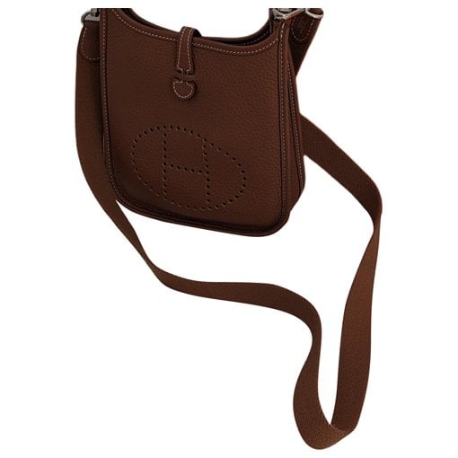 Mini Evelyne leather crossbody bag