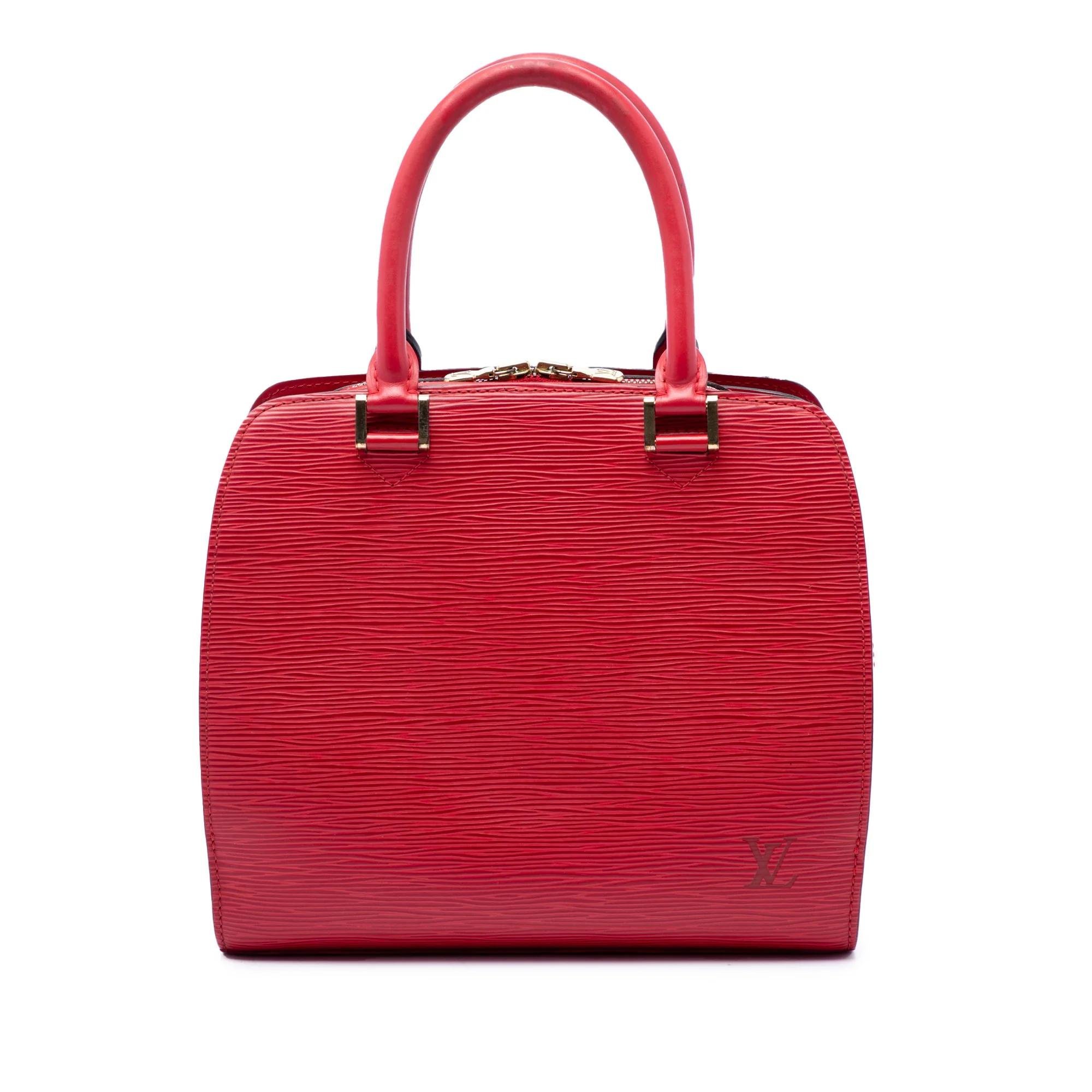Louis Vuitton Pont Neuf leather handbag