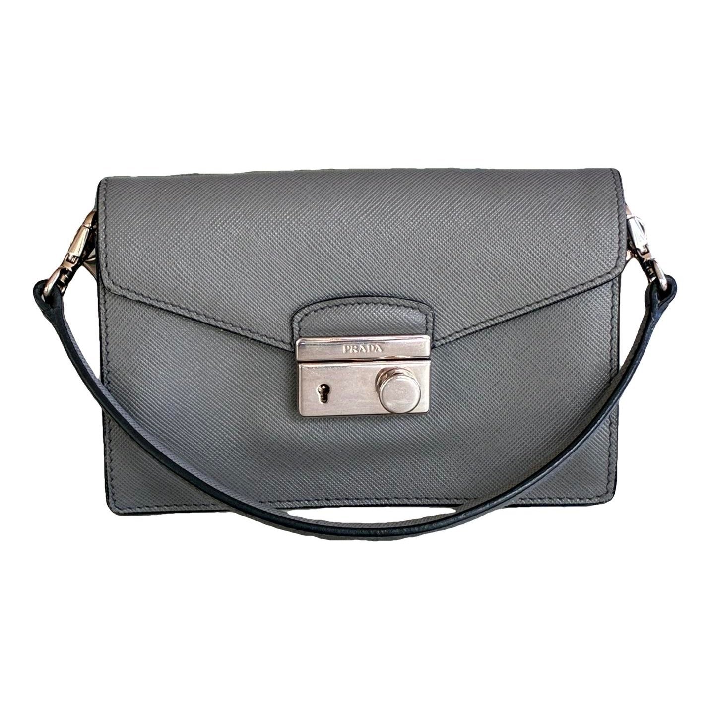 Sound leather crossbody bag
