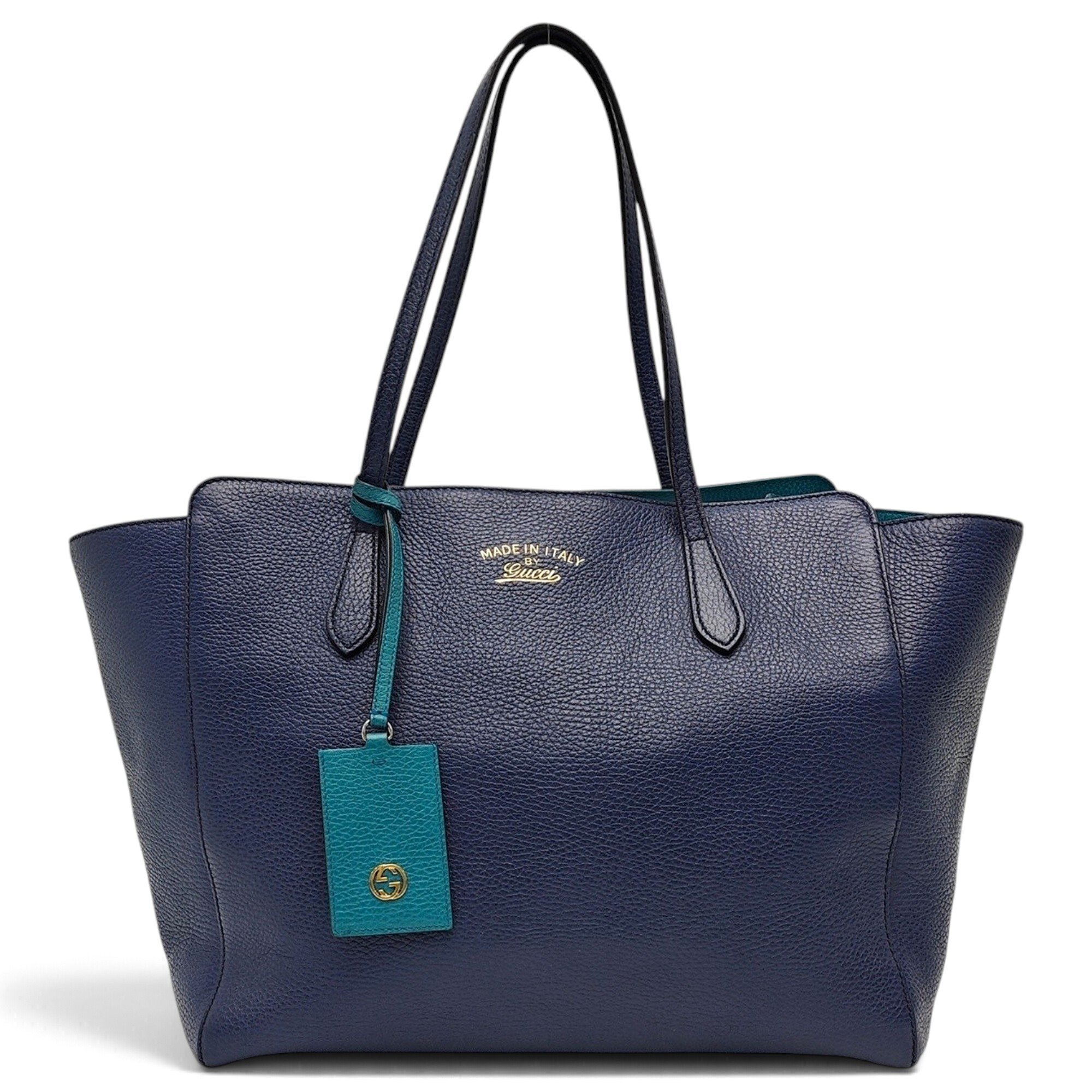 Swing leather handbag
