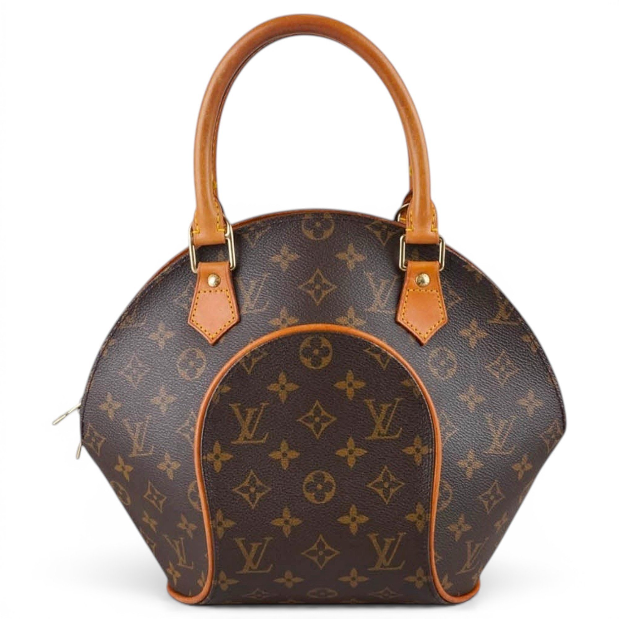 Ellipse cloth handbag
