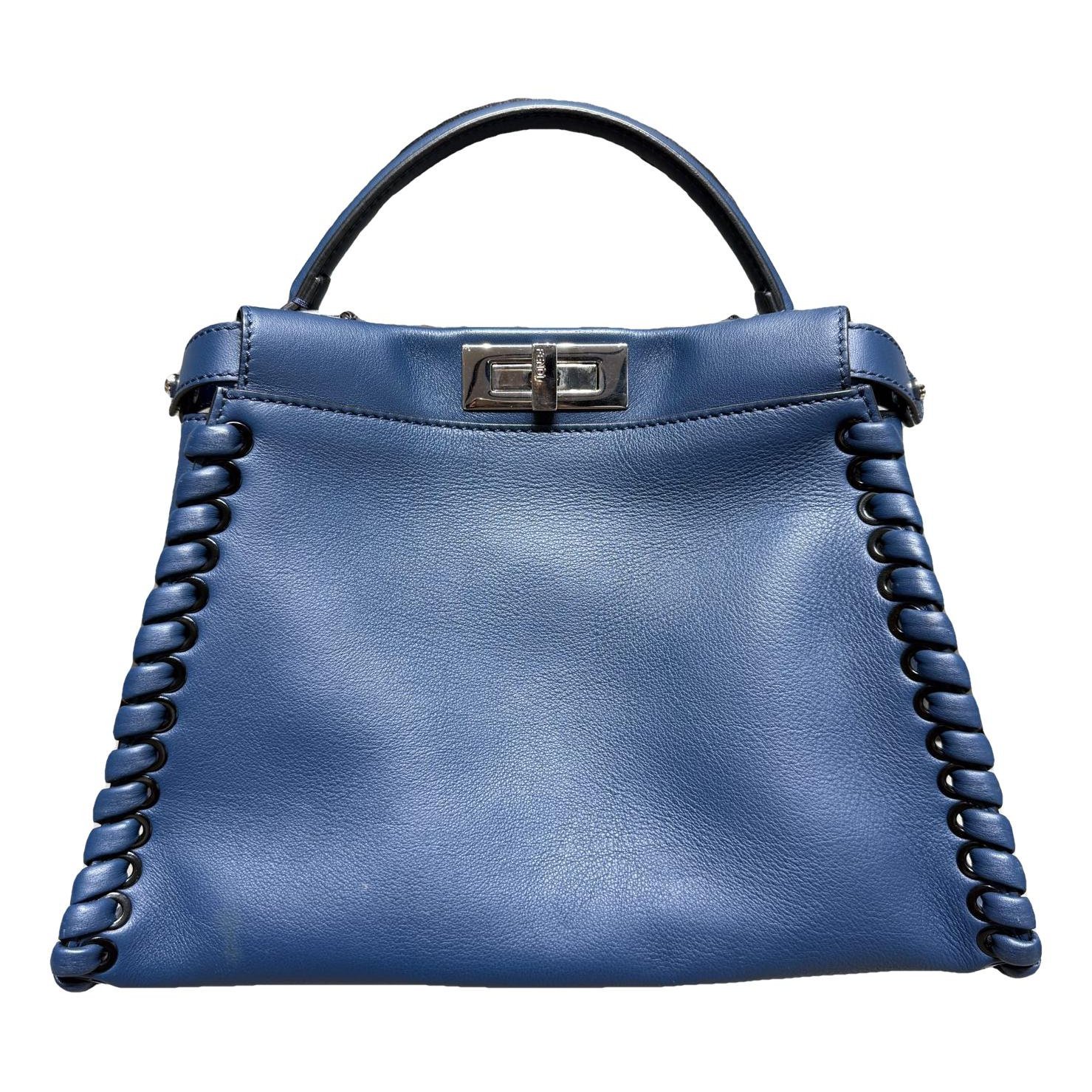 Peekaboo leather handbag