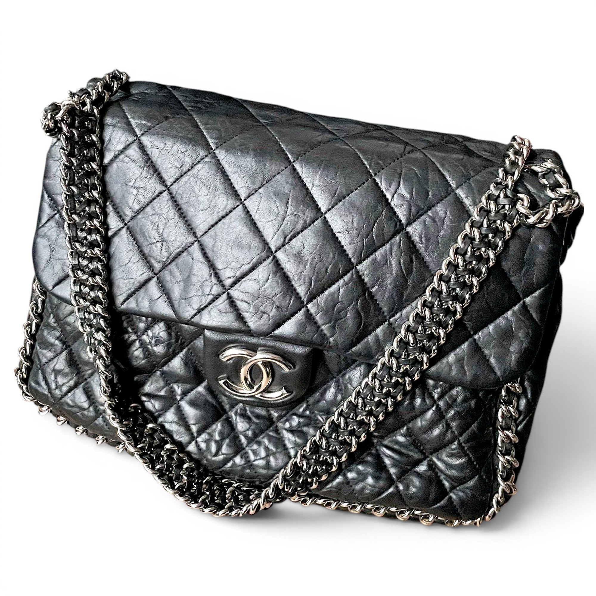 Leather handbag