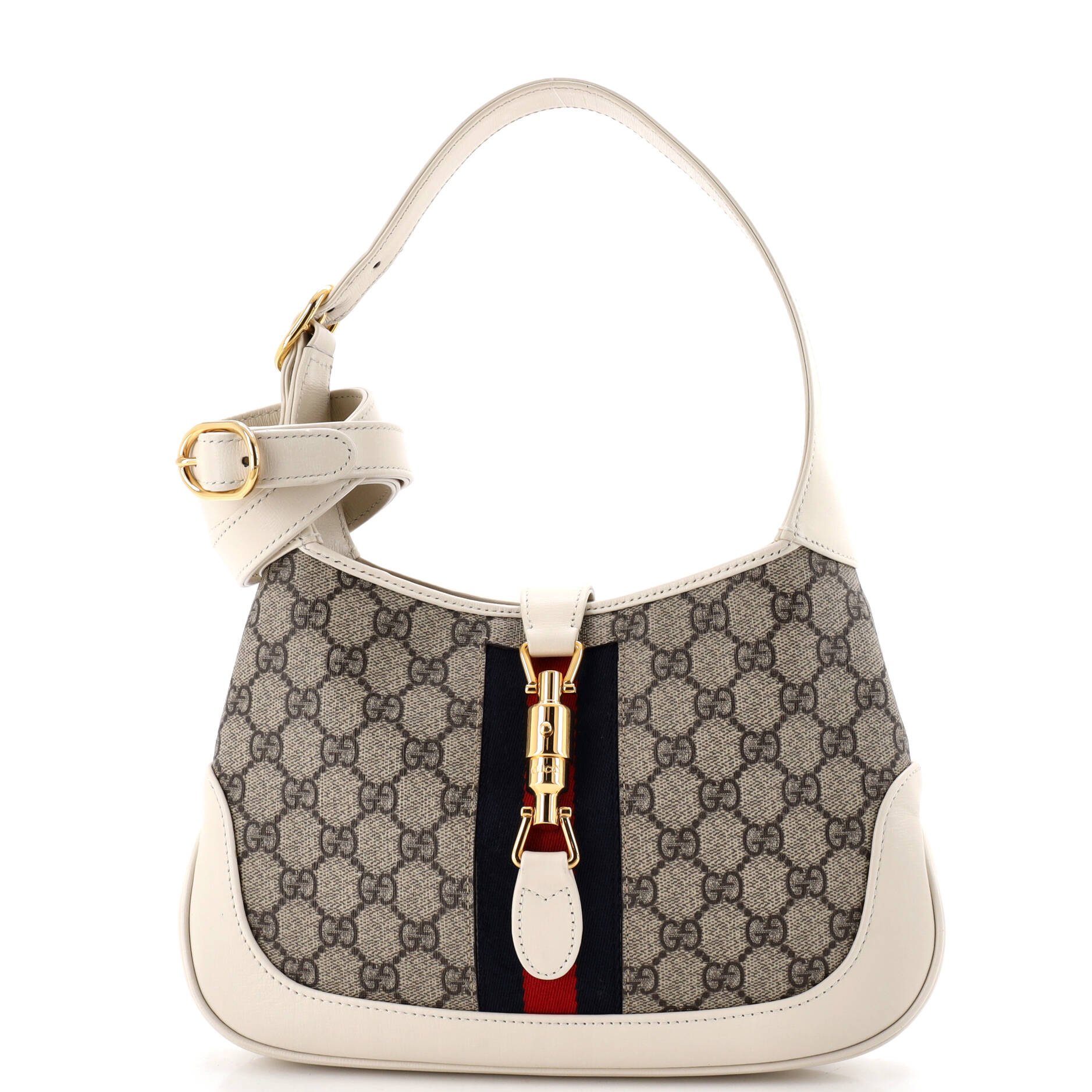 Jackie 1961 Hobo GG Coated Canvas Small