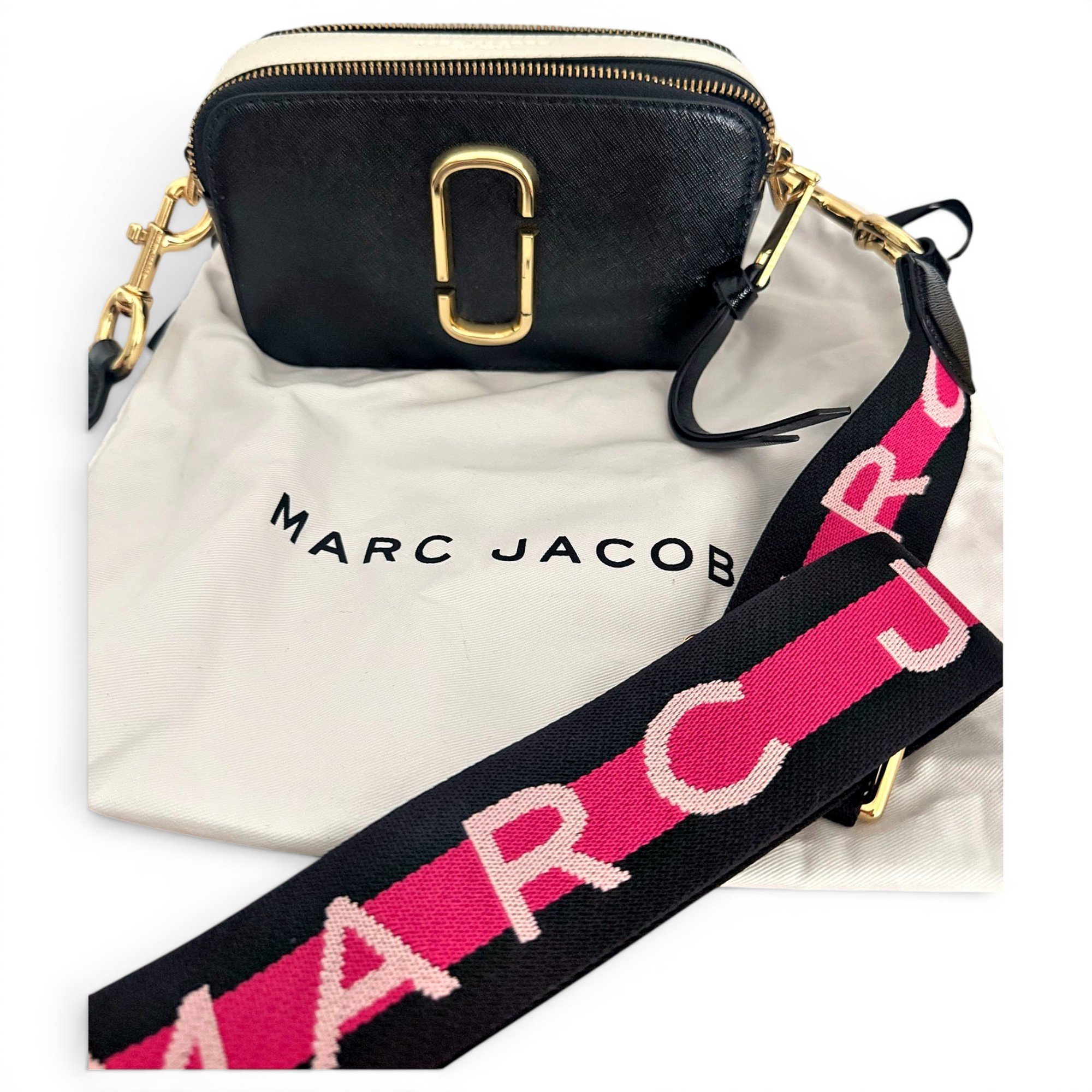 Snapshot leather crossbody bag