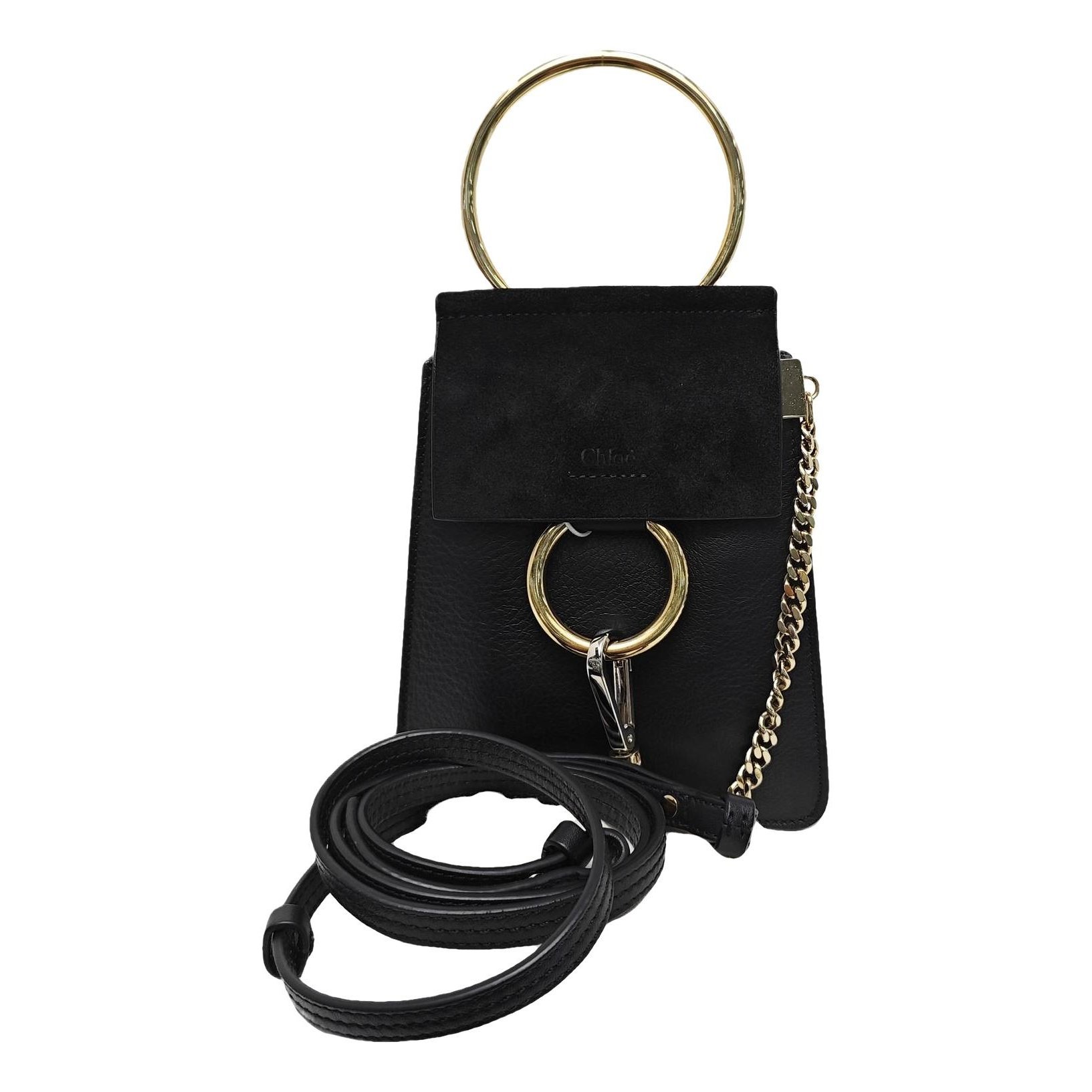 Faye leather crossbody bag