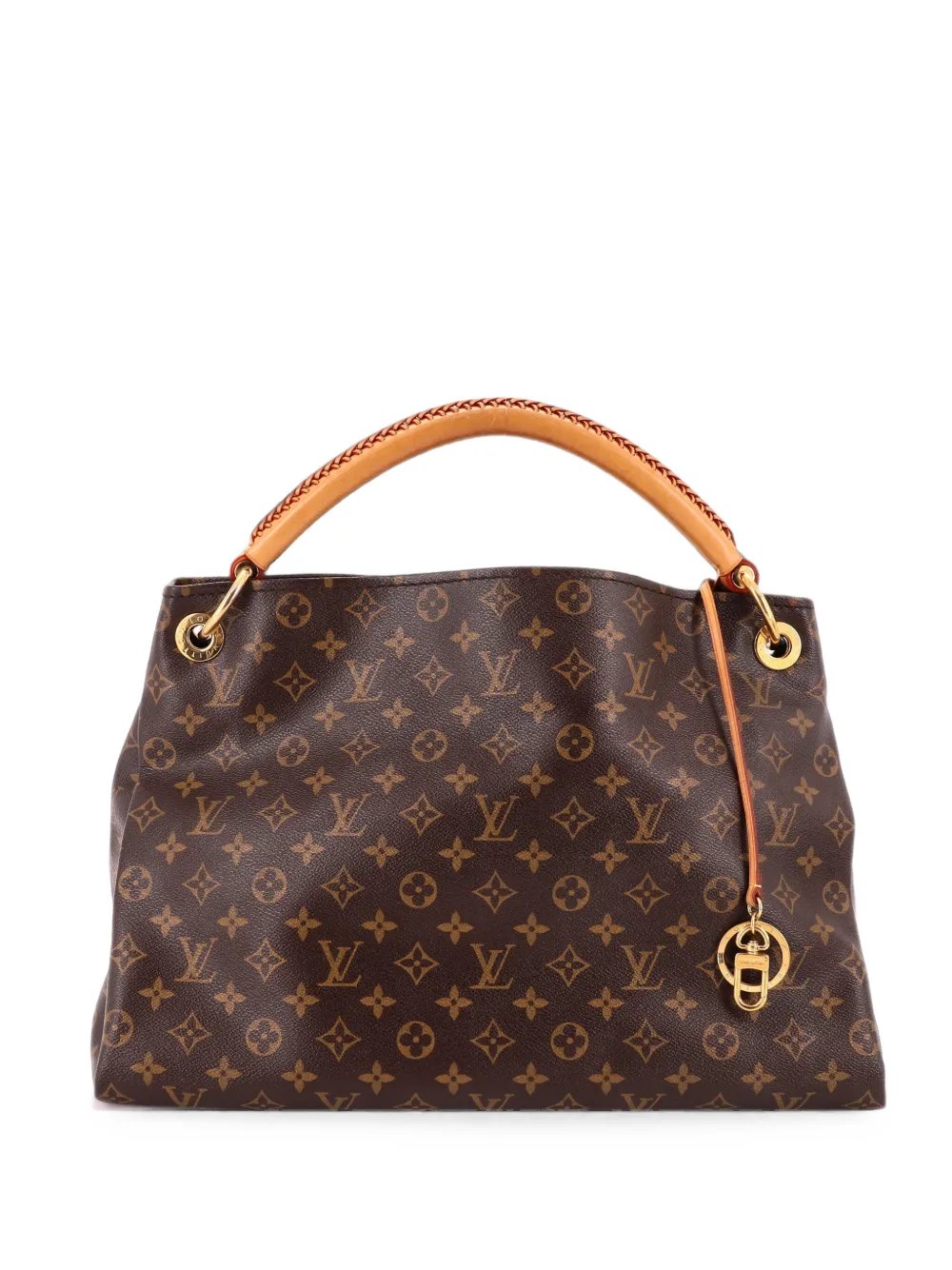 Artsy Handbag Monogram Canvas MM hobo bag