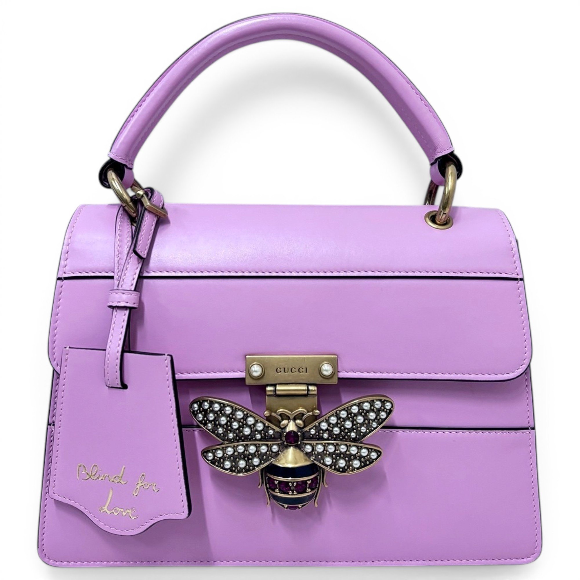 Queen Margaret leather handbag