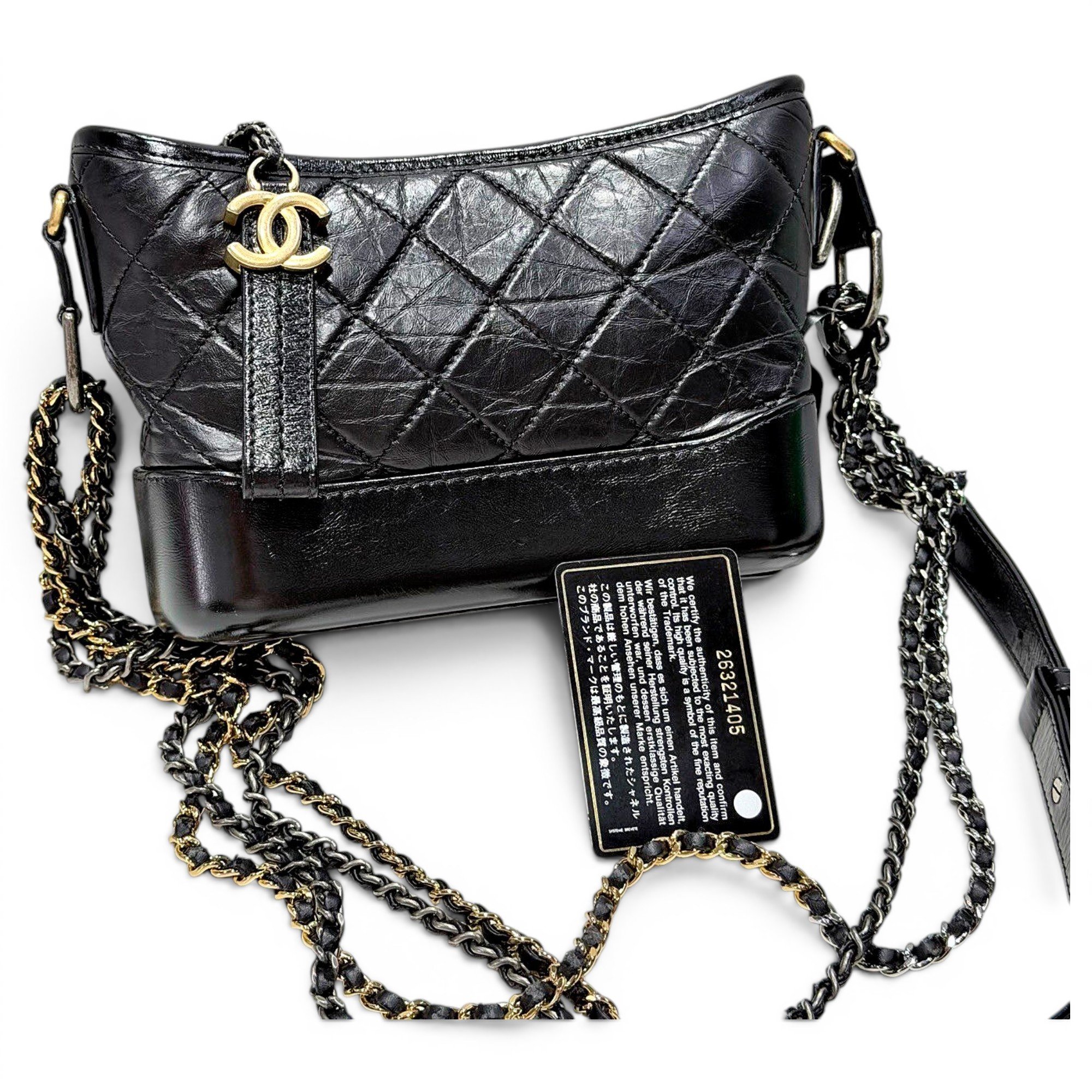 Gabrielle leather crossbody bag