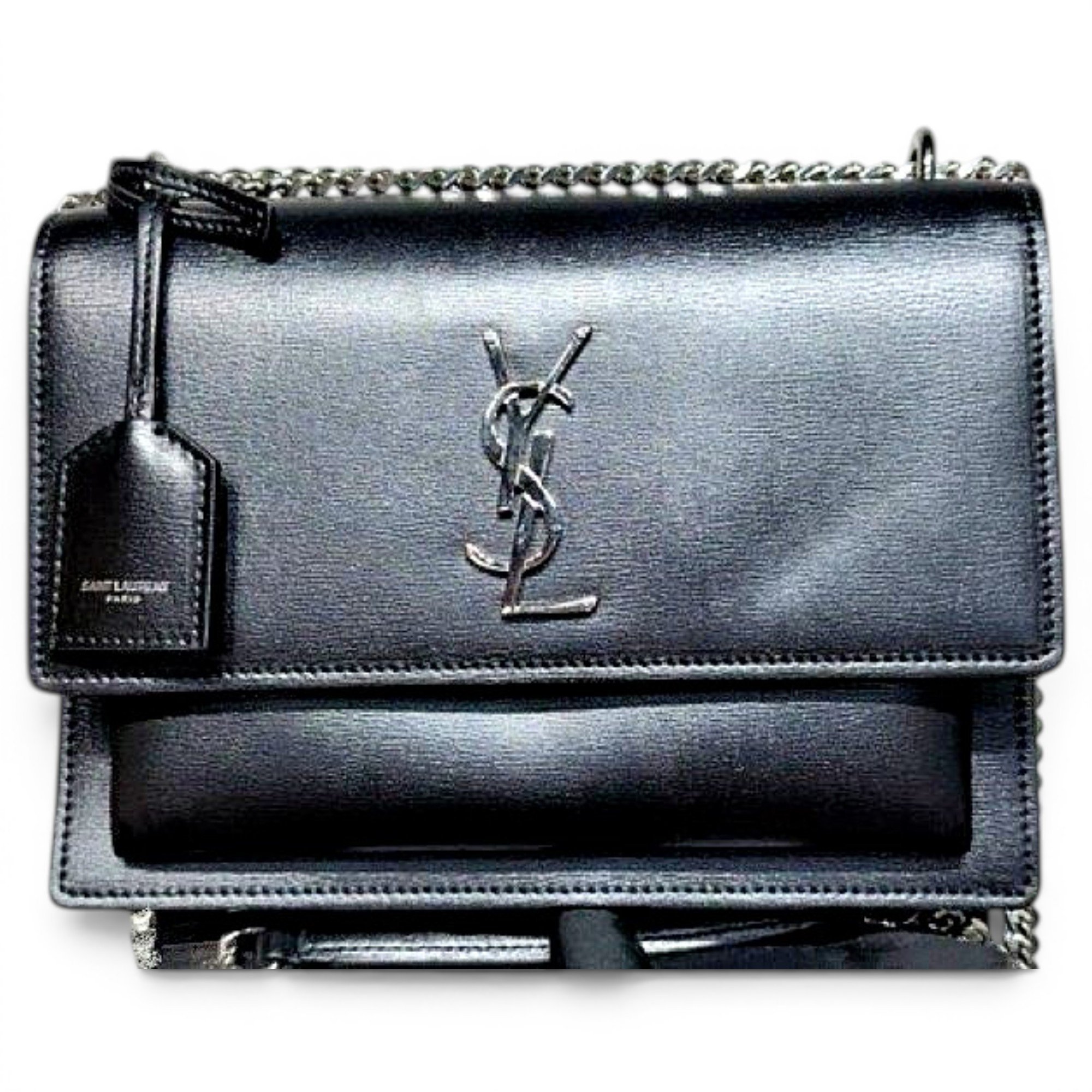 Sunset leather handbag