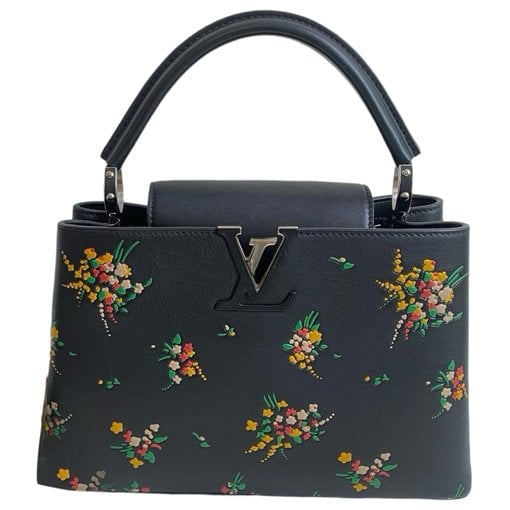 Capucines leather handbag