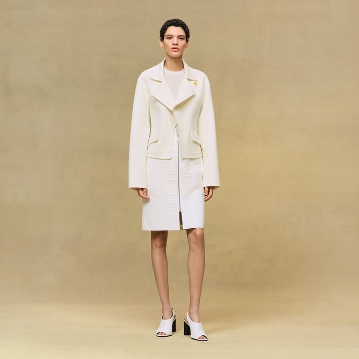 Blanc Naturel Jewel Fastening Jacket