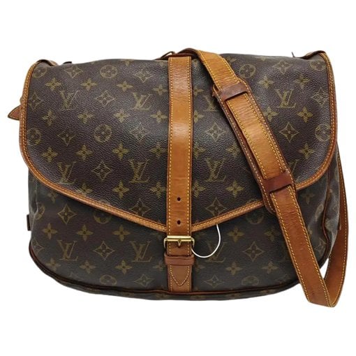 Saumur leather crossbody bag