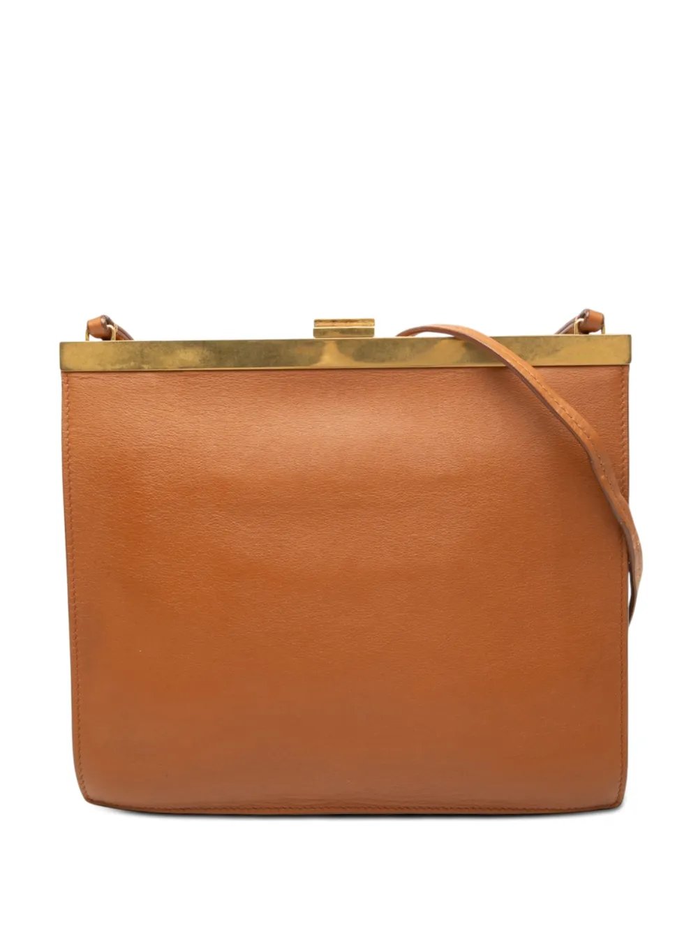 2017 Mini Leather Clasp crossbody bag