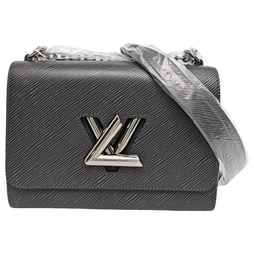 Twist leather crossbody bag