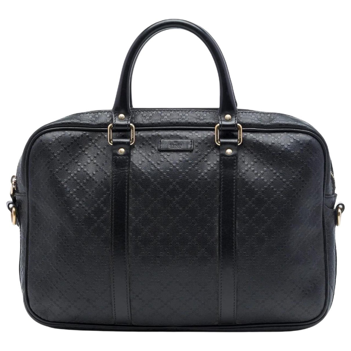 Gucci B leather bag
