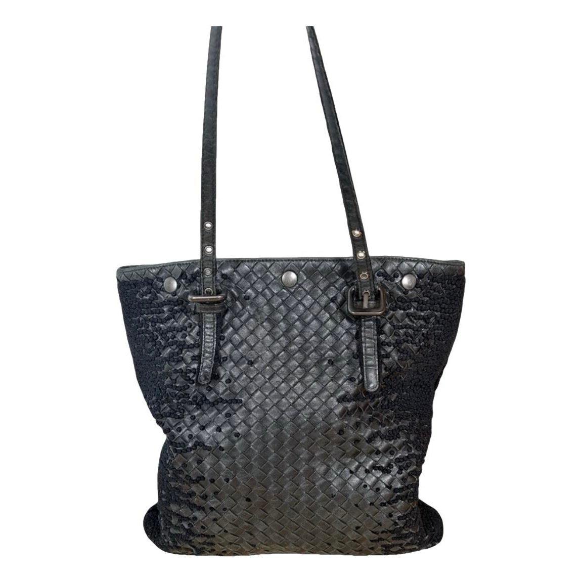 Leather tote