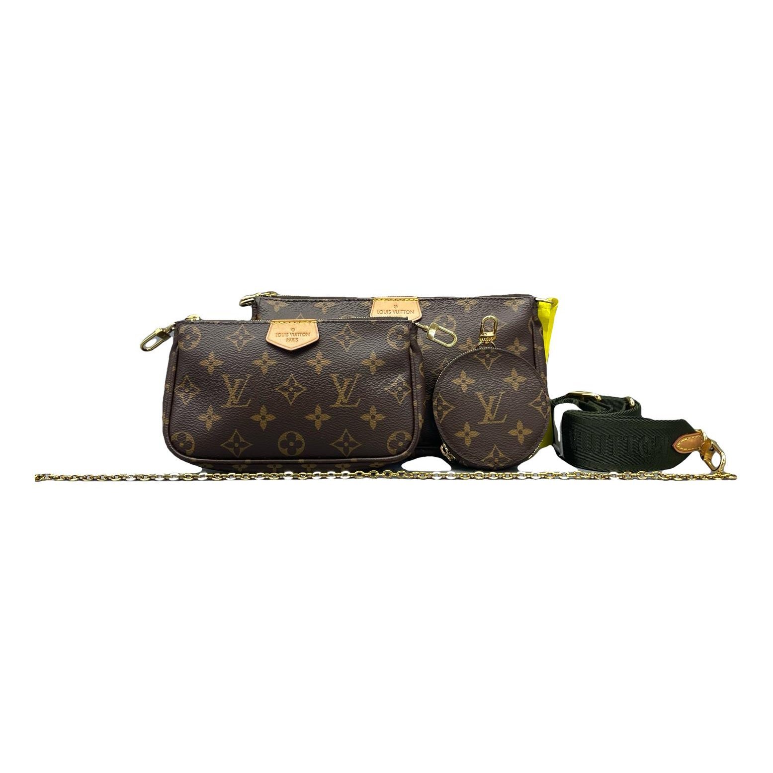 Multi Pochette Accessoires leather handbag