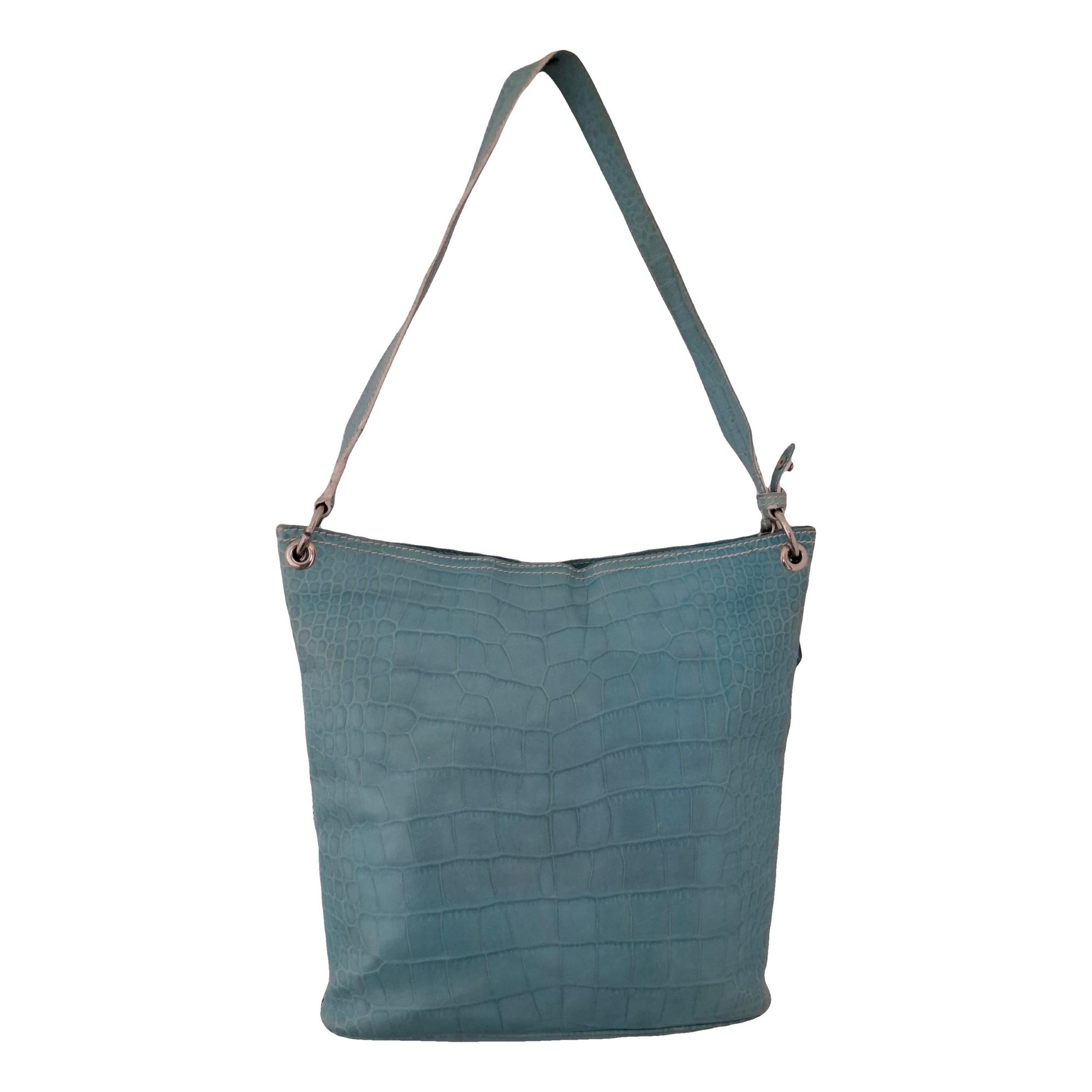 Leather tote