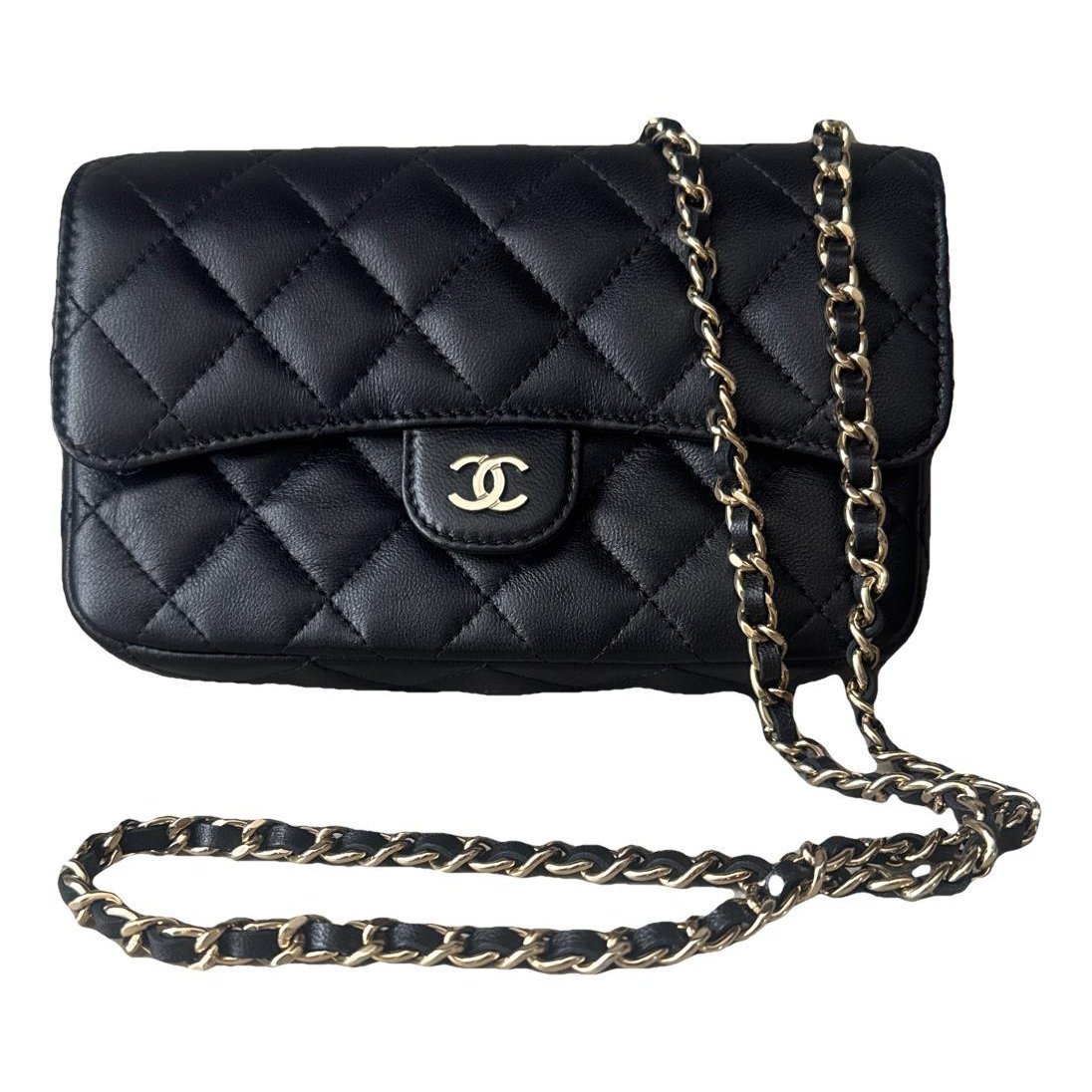 Leather mini bag