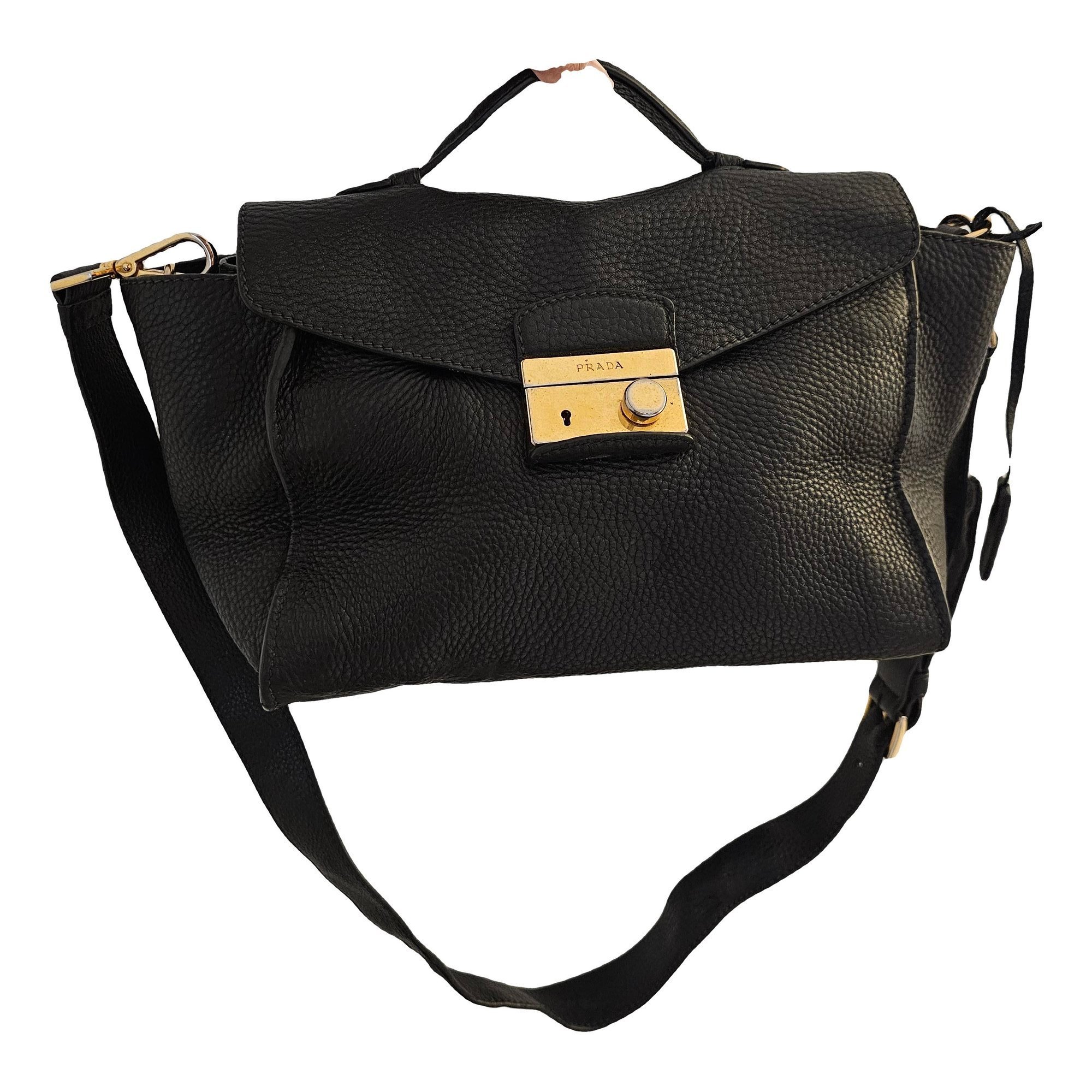 Leather crossbody bag