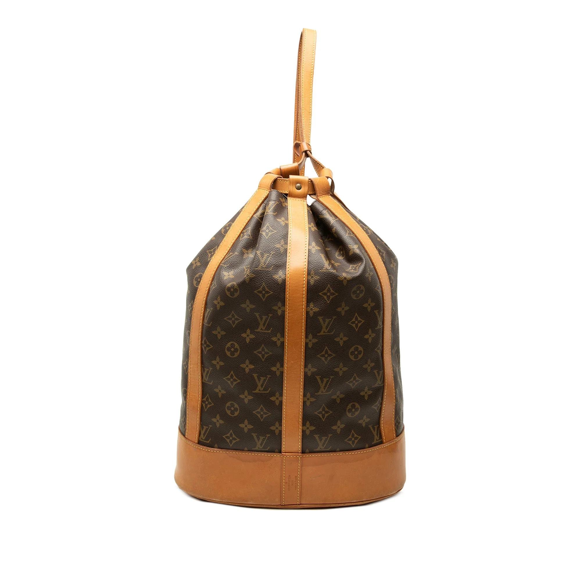 Randonnée leather backpack