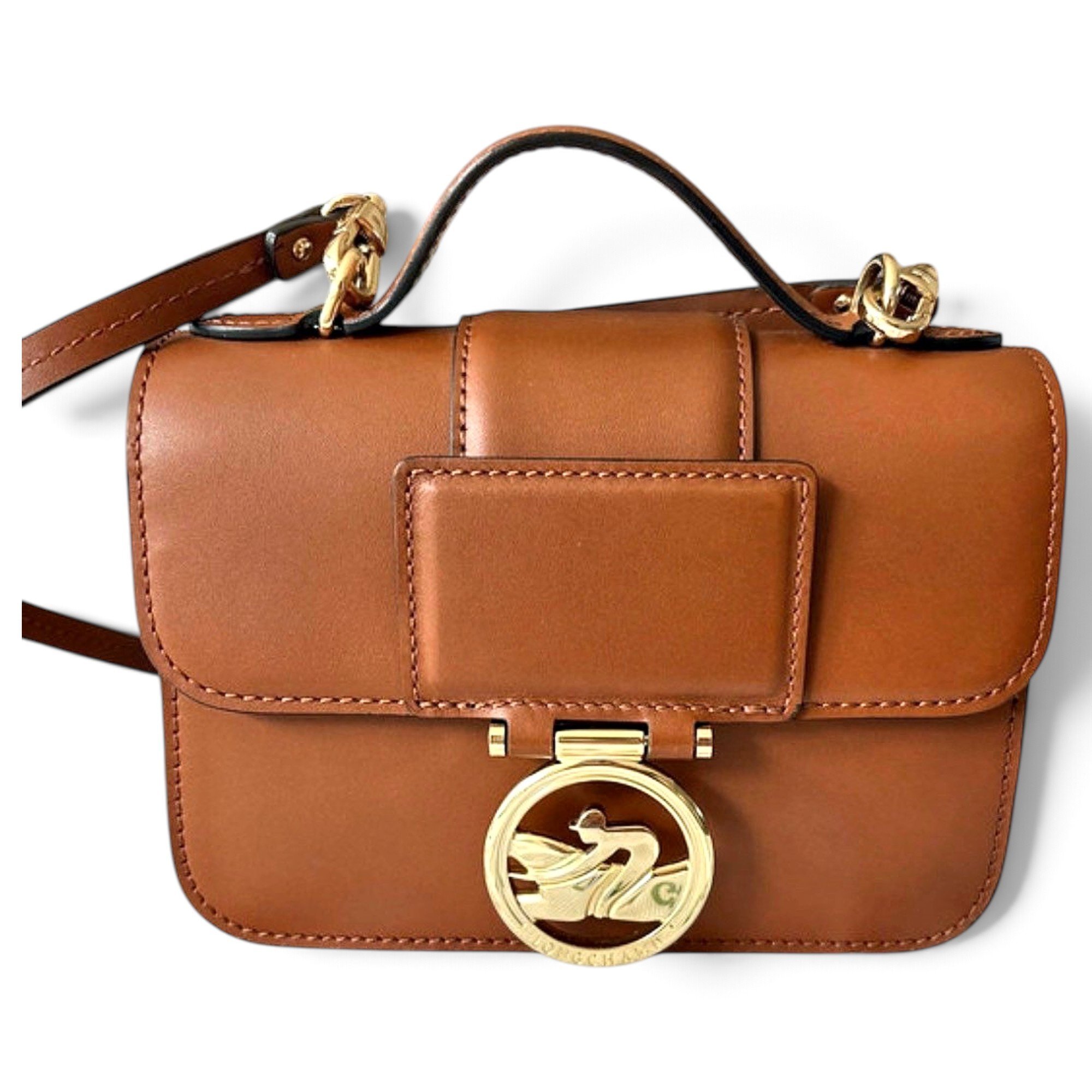 Leather crossbody bag