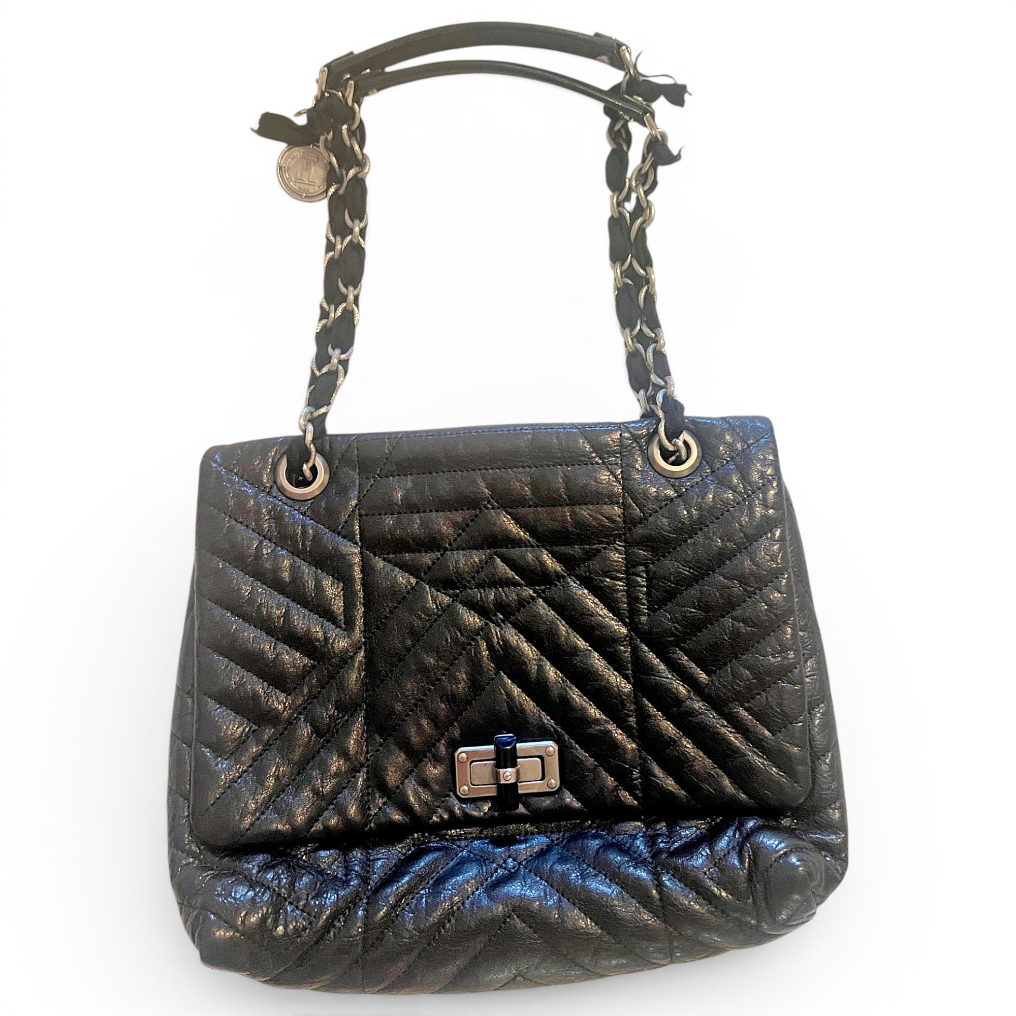 Lanvin Happy leather handbag