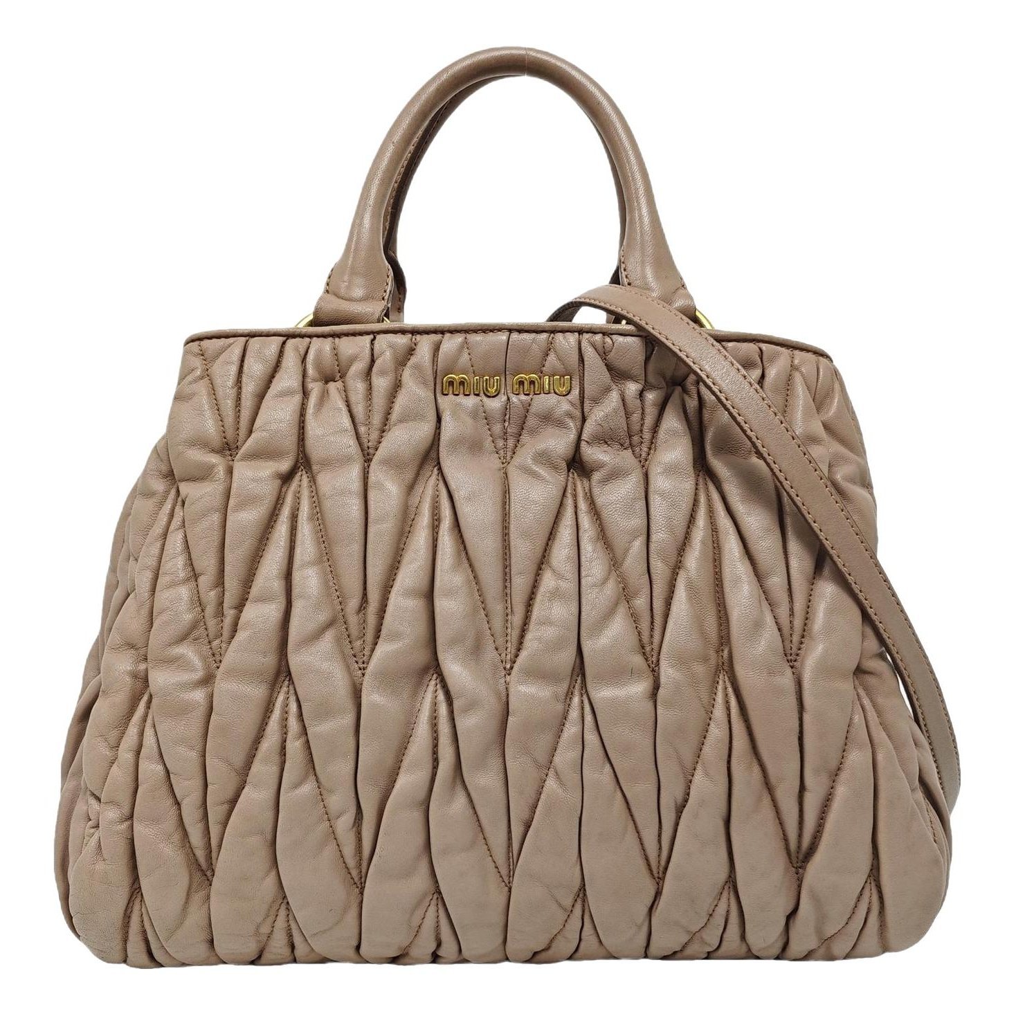Leather handbag