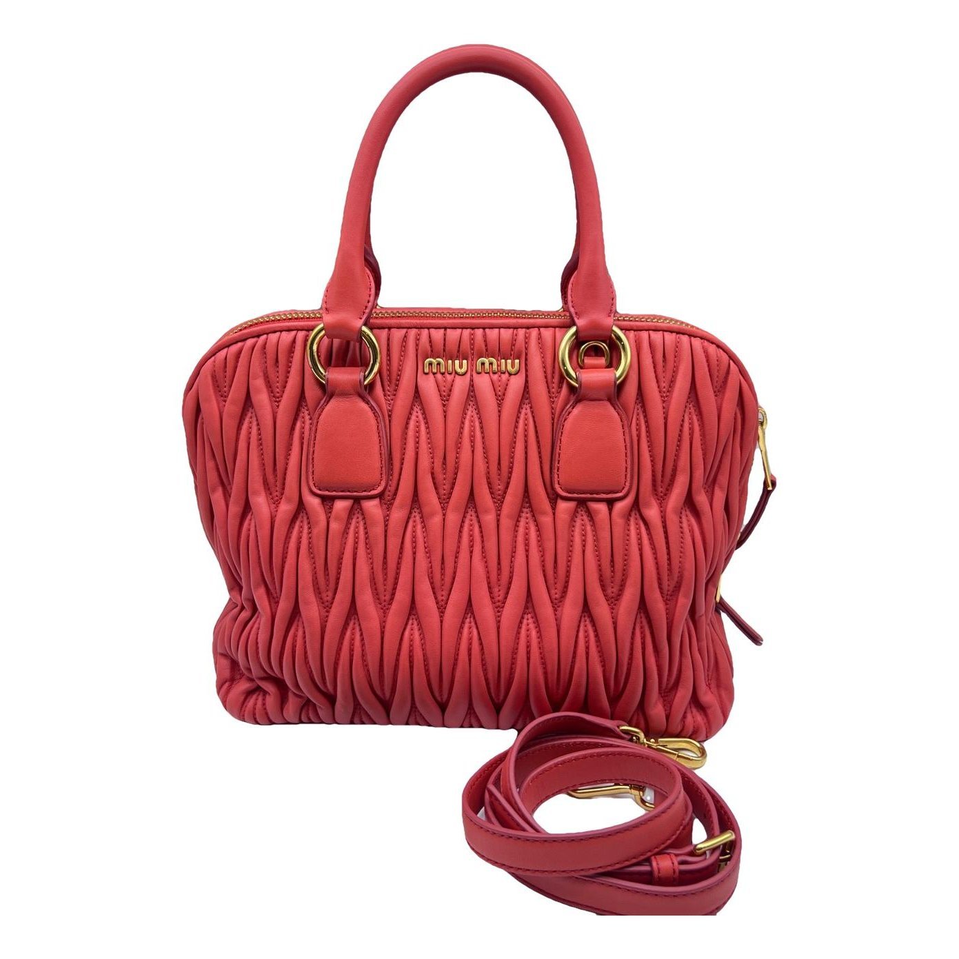 Leather handbag