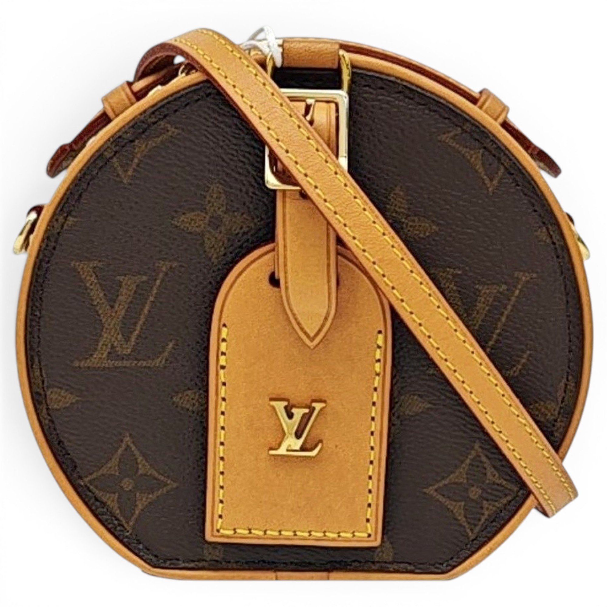 Micro boite chapeau leather handbag