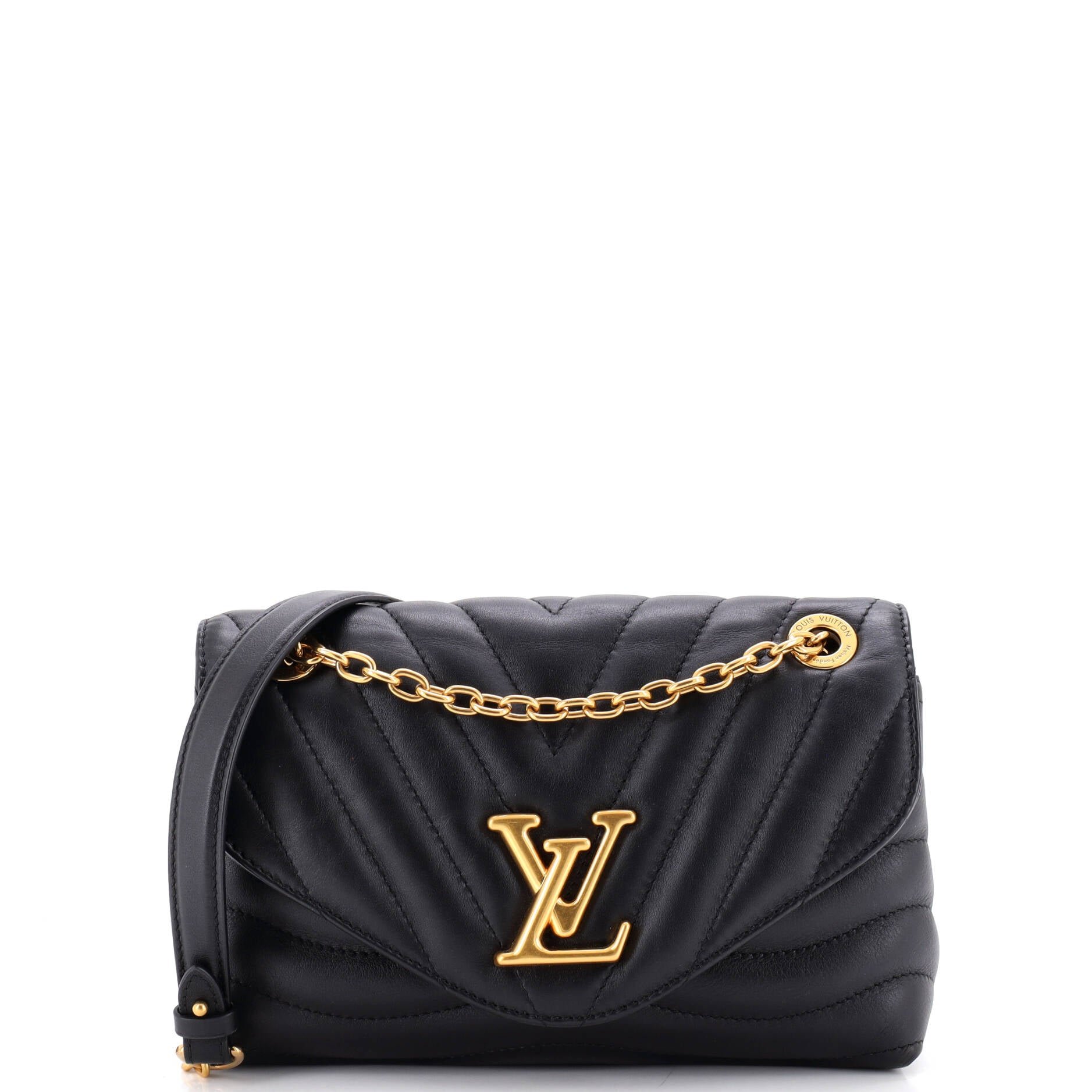 New Wave Chain Bag NM Quilted Leather MM