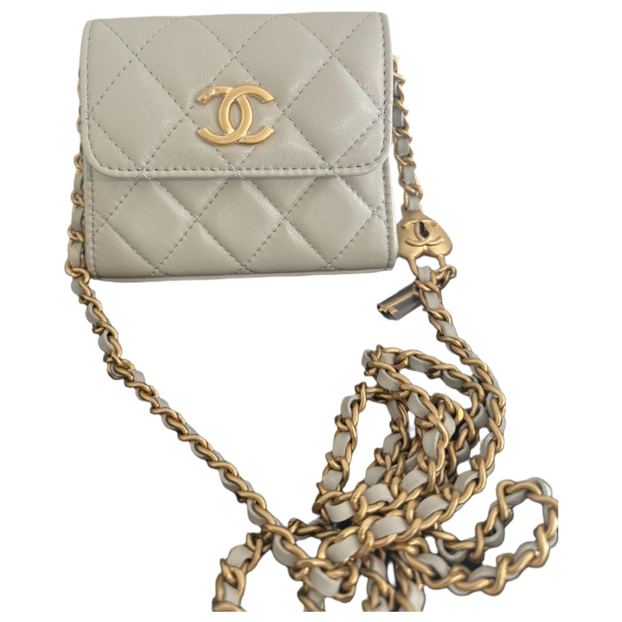 Leather mini bag