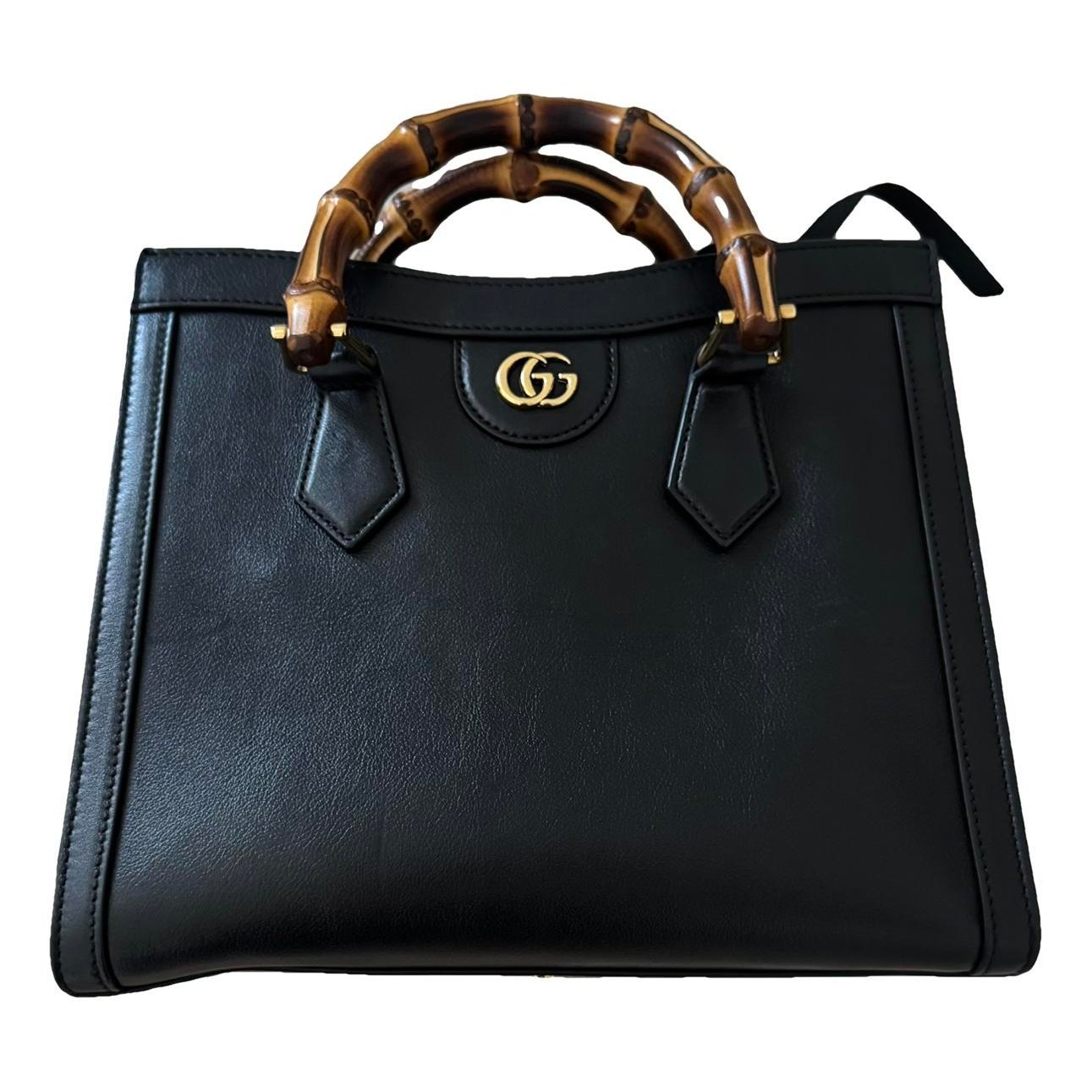 Diana Bamboo leather tote