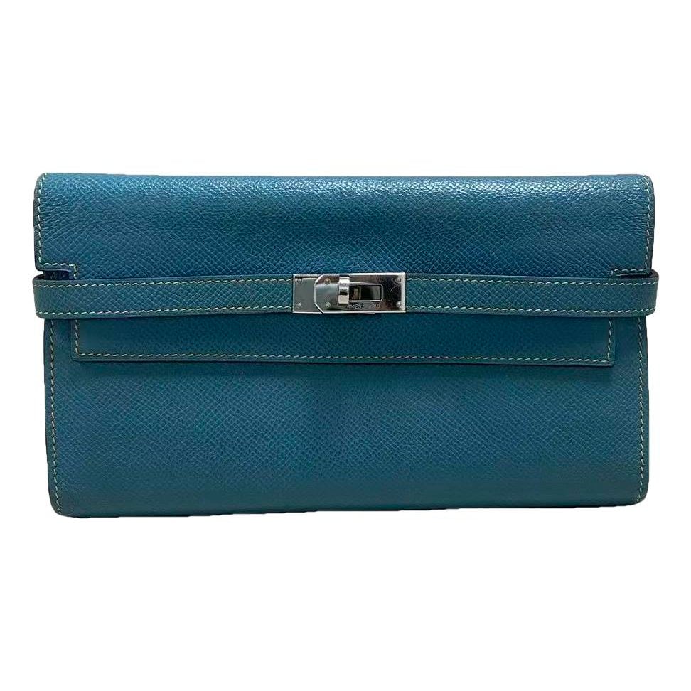 Kelly to go leather clutch bag